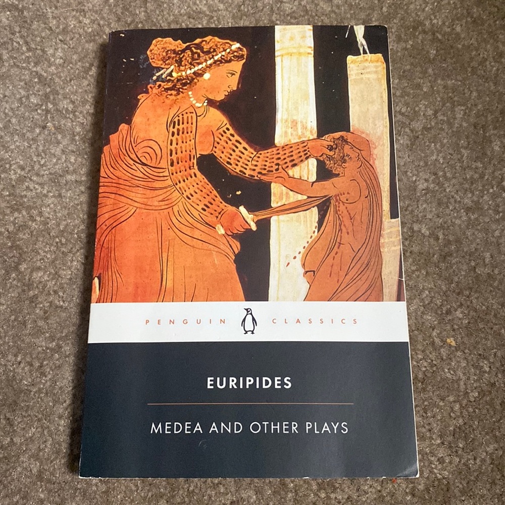 Euripides book.